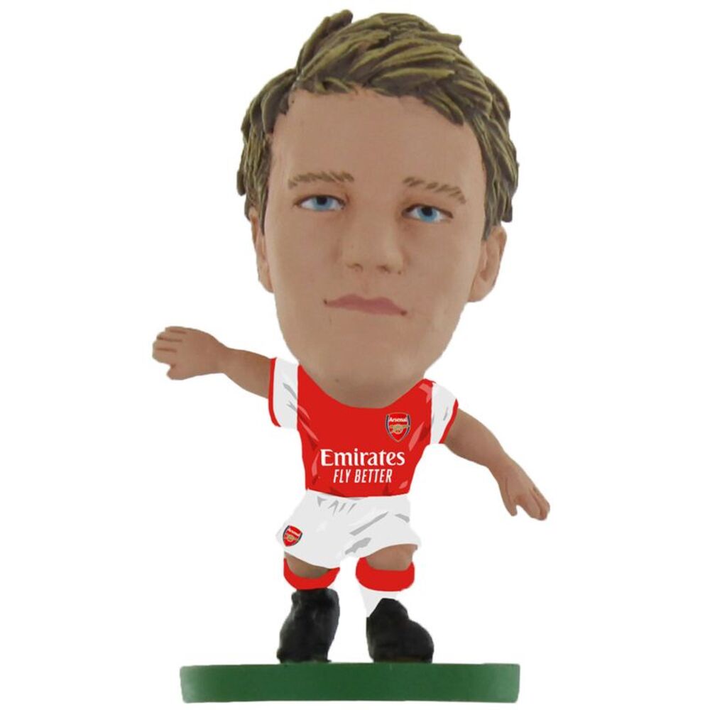 Arsenal FC Martin Odegaard SoccerStarz Football Figurine / Red/White/Green